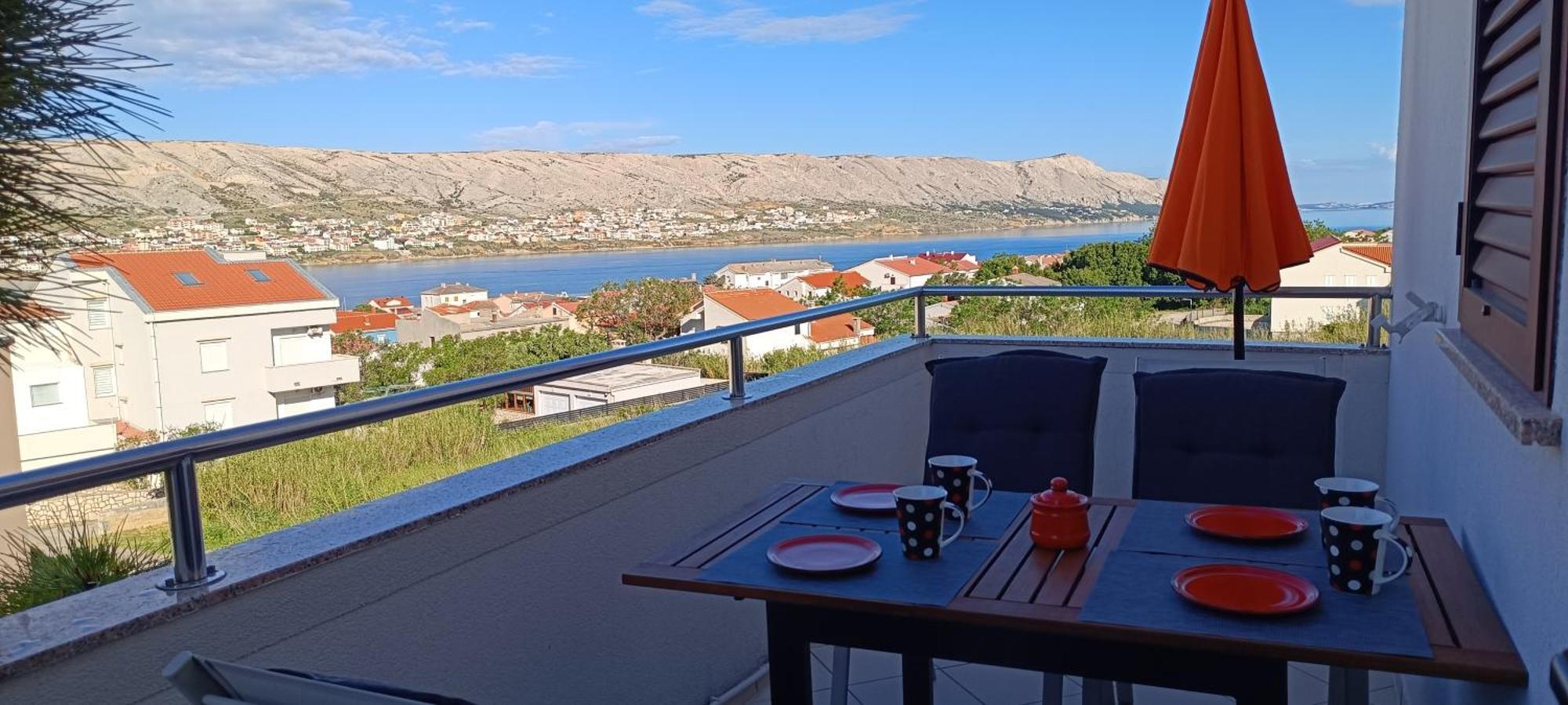 Apartmani Kunteja Pag Town Eksteriør billede